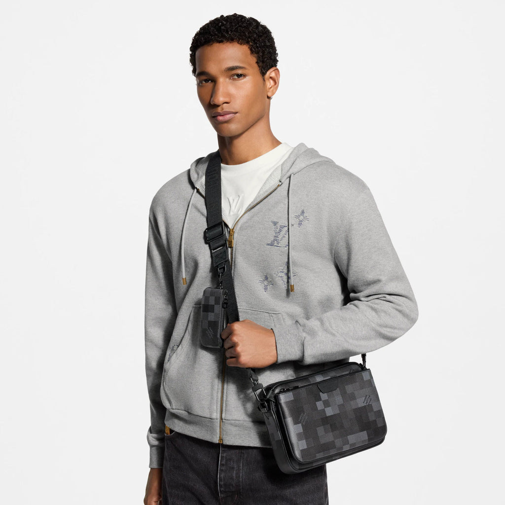 Black Coated Canvas Handbag Design 009 product image 8