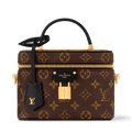 Vanity PM Monogram Reverse Coated Canvas Vanity Case M47128 For Women