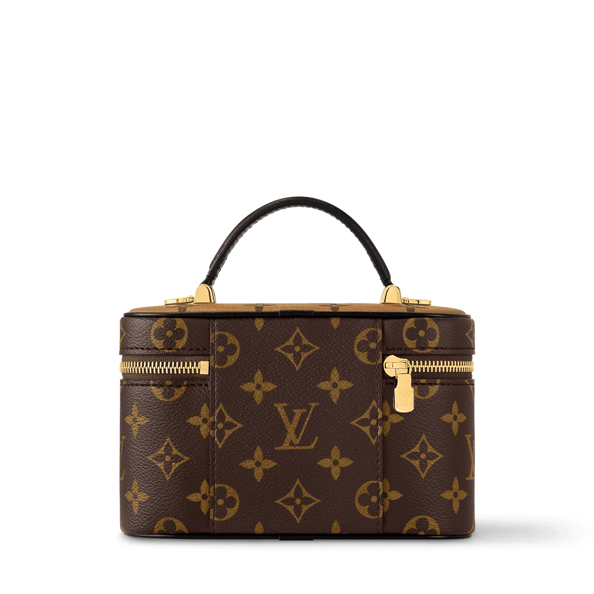 Vanity Chain Pouch Monogram Coated Canvas Nano Bag M47125 For Women