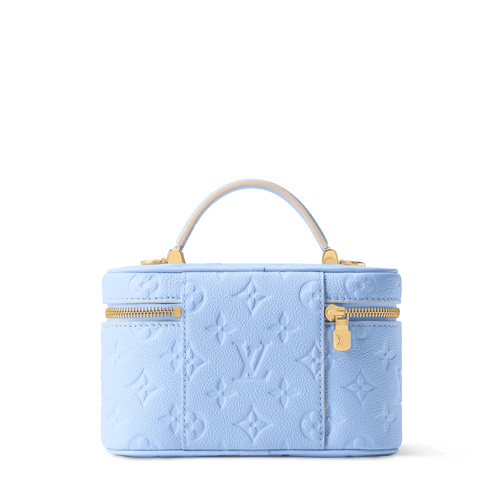 Vanity Chain Pouch Monogram Empreinte Bleu Iris M2A007 Collection