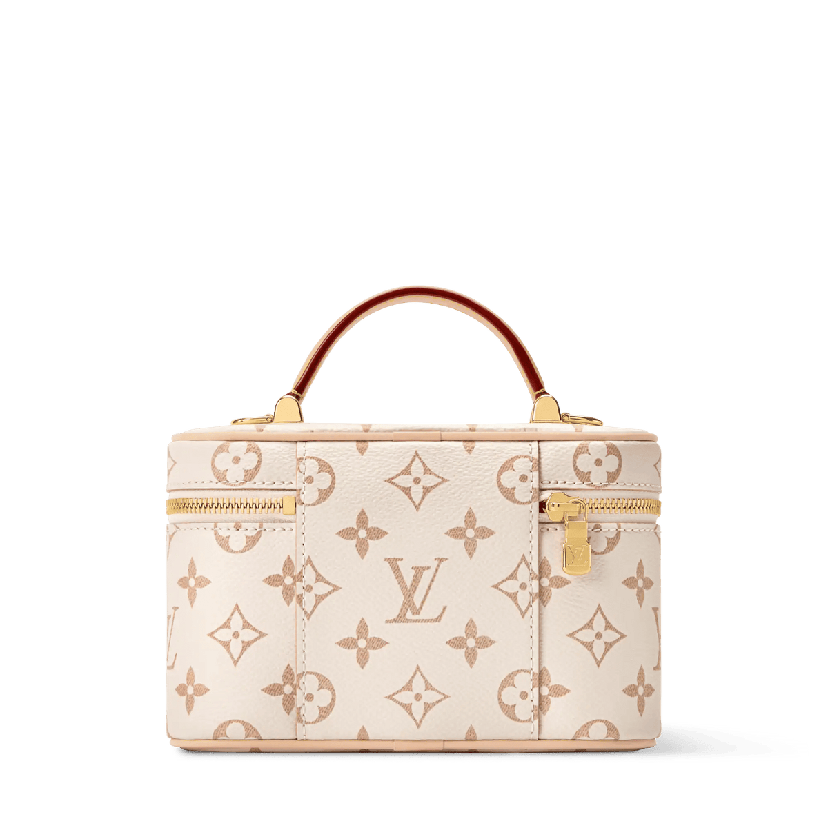 Vanity Chain Pouch Monogram Dune Canvas Chain Wallet For Women