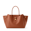 Vendome MM Cognac Calfskin Leather Tote Bag M26501 For Women