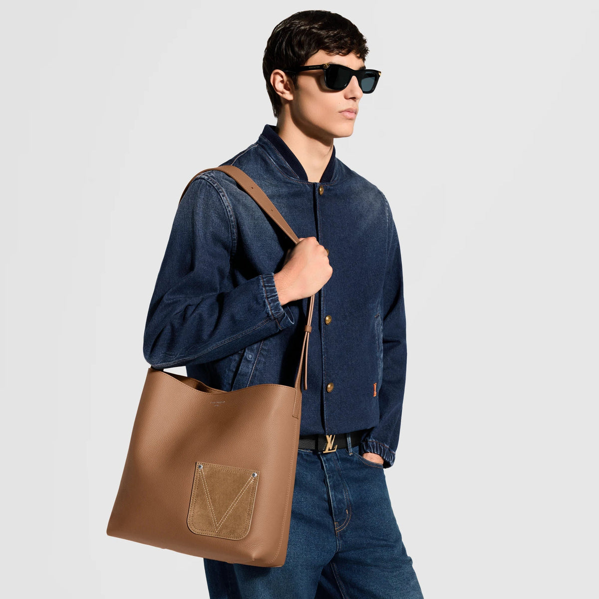 Tan Calfskin Leather Handbag product image 8