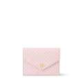 Victorine Wallet Minigram Calfskin Leather Light Bliss Gold-Toned Hardware