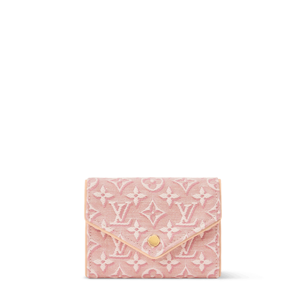 Victorine Monogram Emblème Jacquard Compact Wallet M2A151 For Women