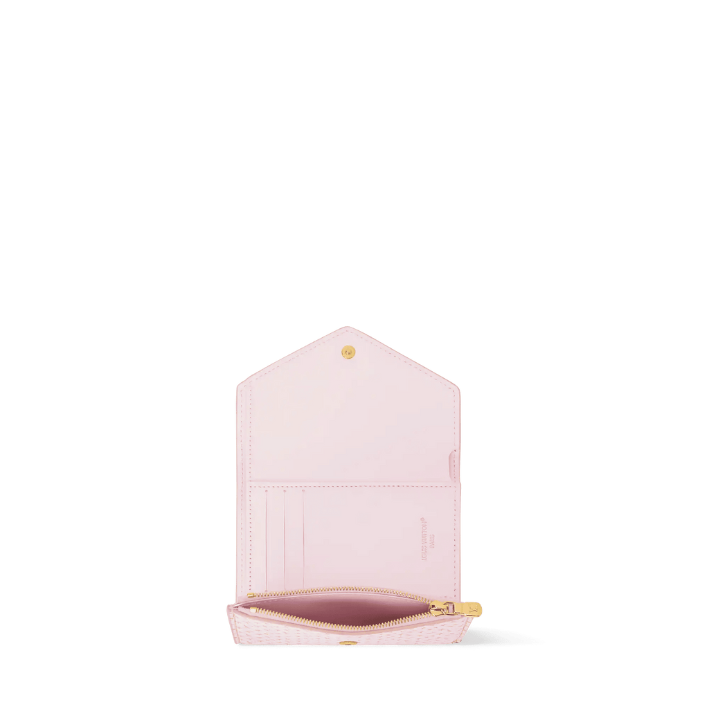 Victorine Minigram Calfskin Compact Wallet M29412 For Women