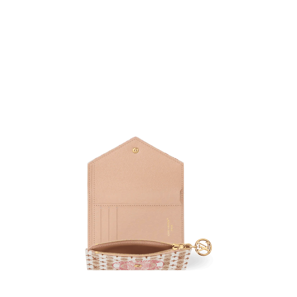 Victorine Minigram Canvas Compact Wallet M29024 For Women
