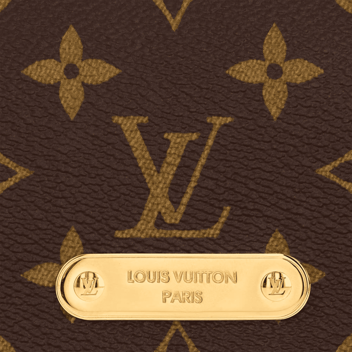 On Chain Lily Monogram Coated Canvas Chain Wallet M82509 For Women