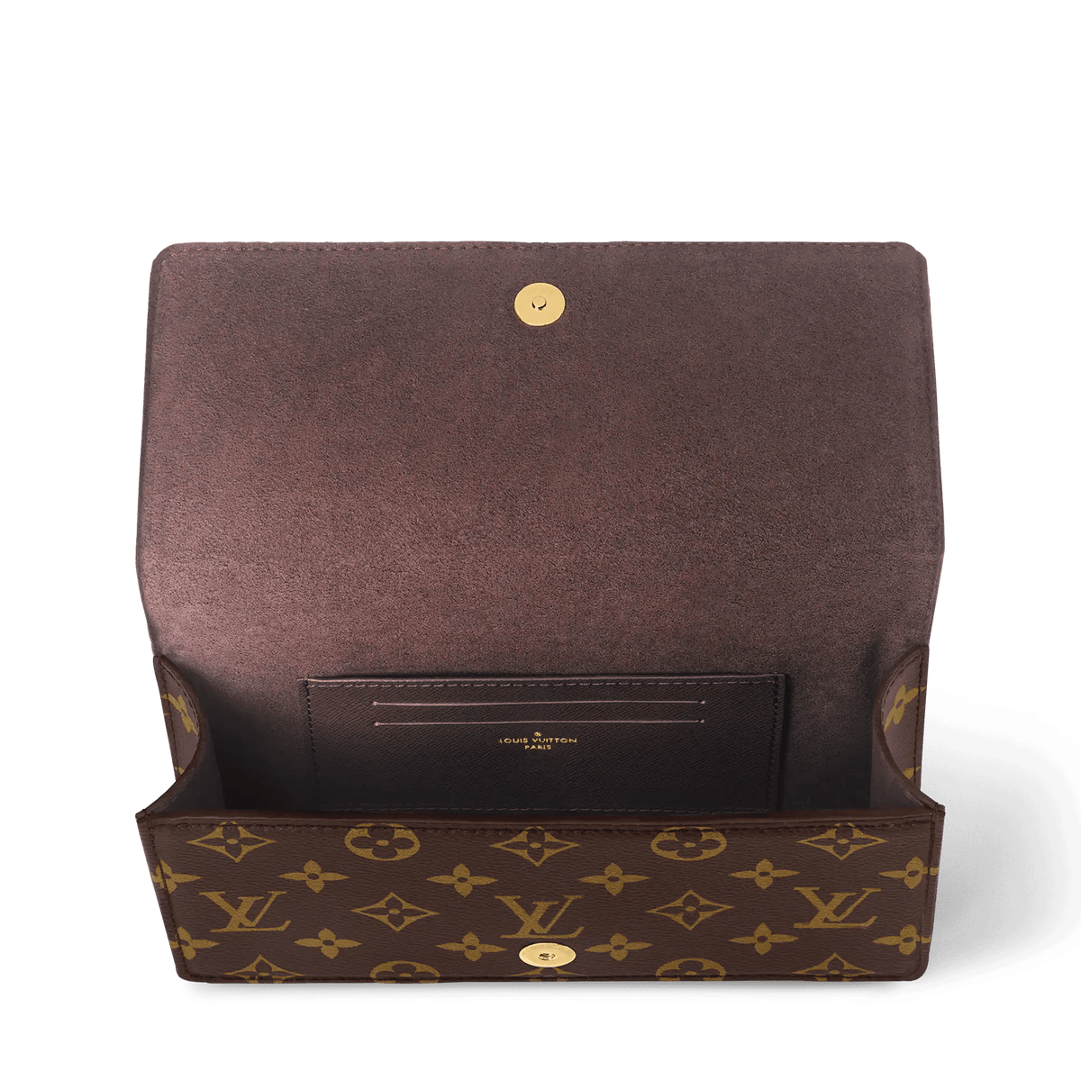 On Chain Lily Monogram Coated Canvas Chain Wallet M82509 For Women