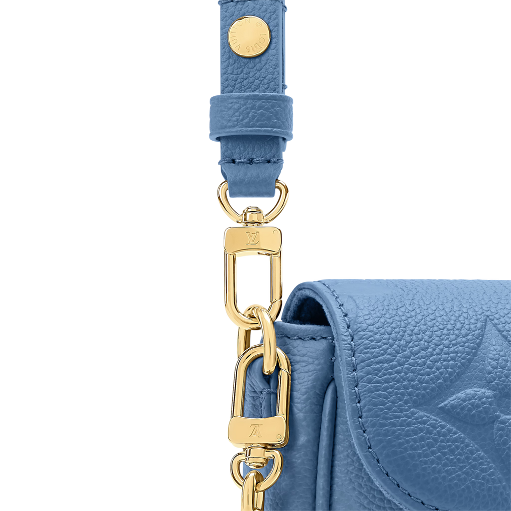 Blue Cowhide Leather Wallet product image 3
