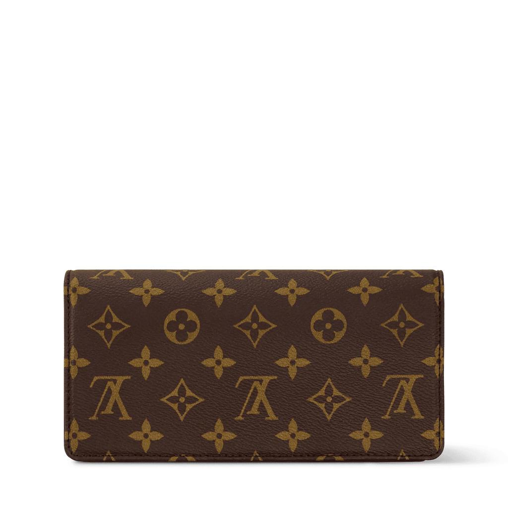 On Chain Lily Monogram Coated Canvas Chain Wallet M82509 For Women