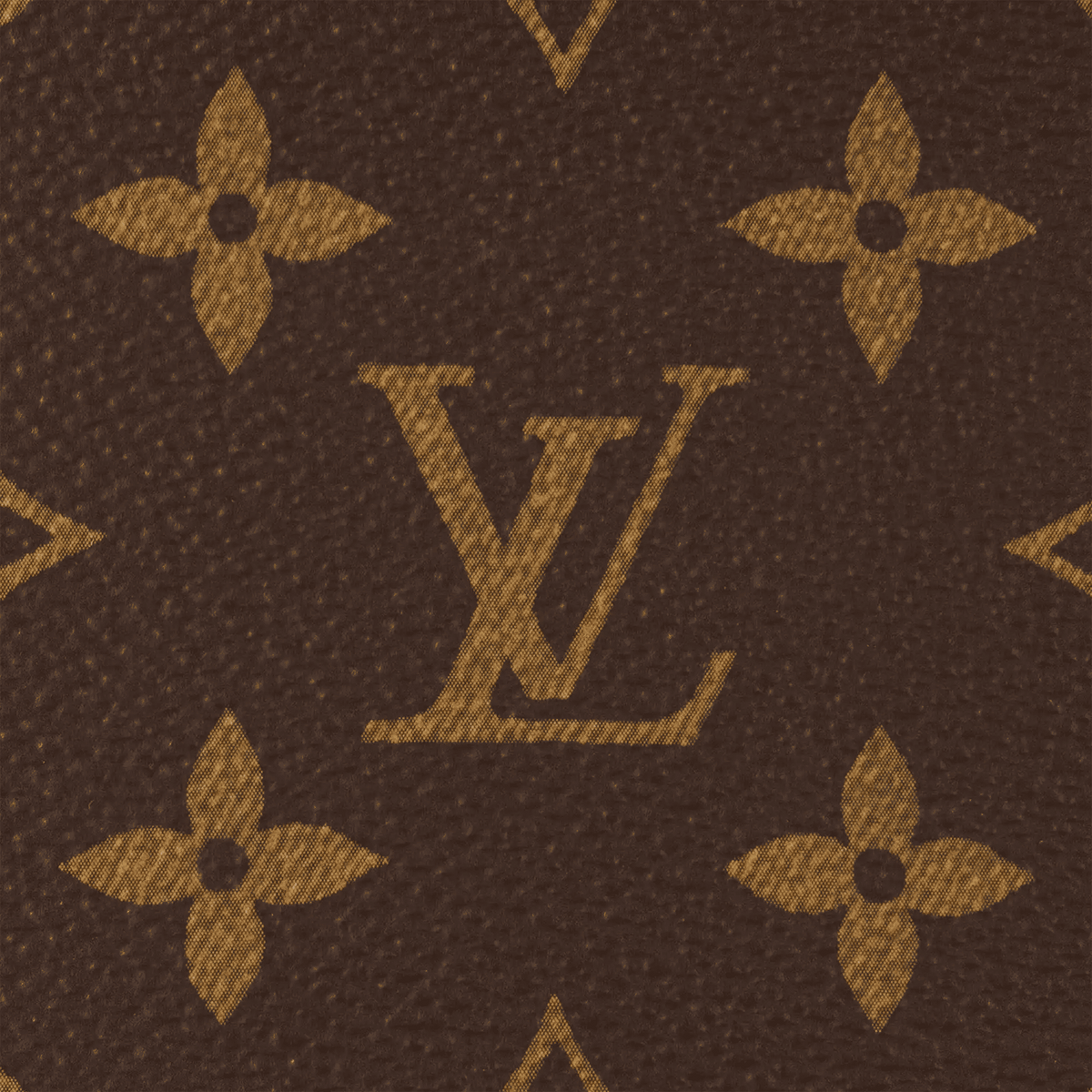 On Chain Ivy Monogram Canvas Chain Wallet For Women