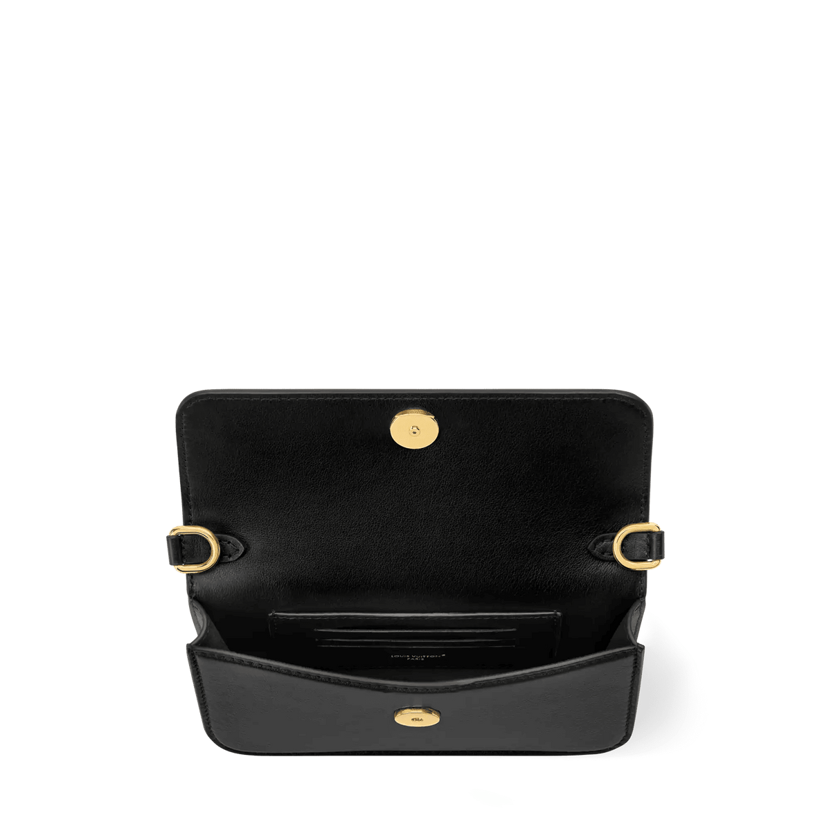 On Chain LV Bloom Calfskin Leather Chain Wallet M29457 For Women