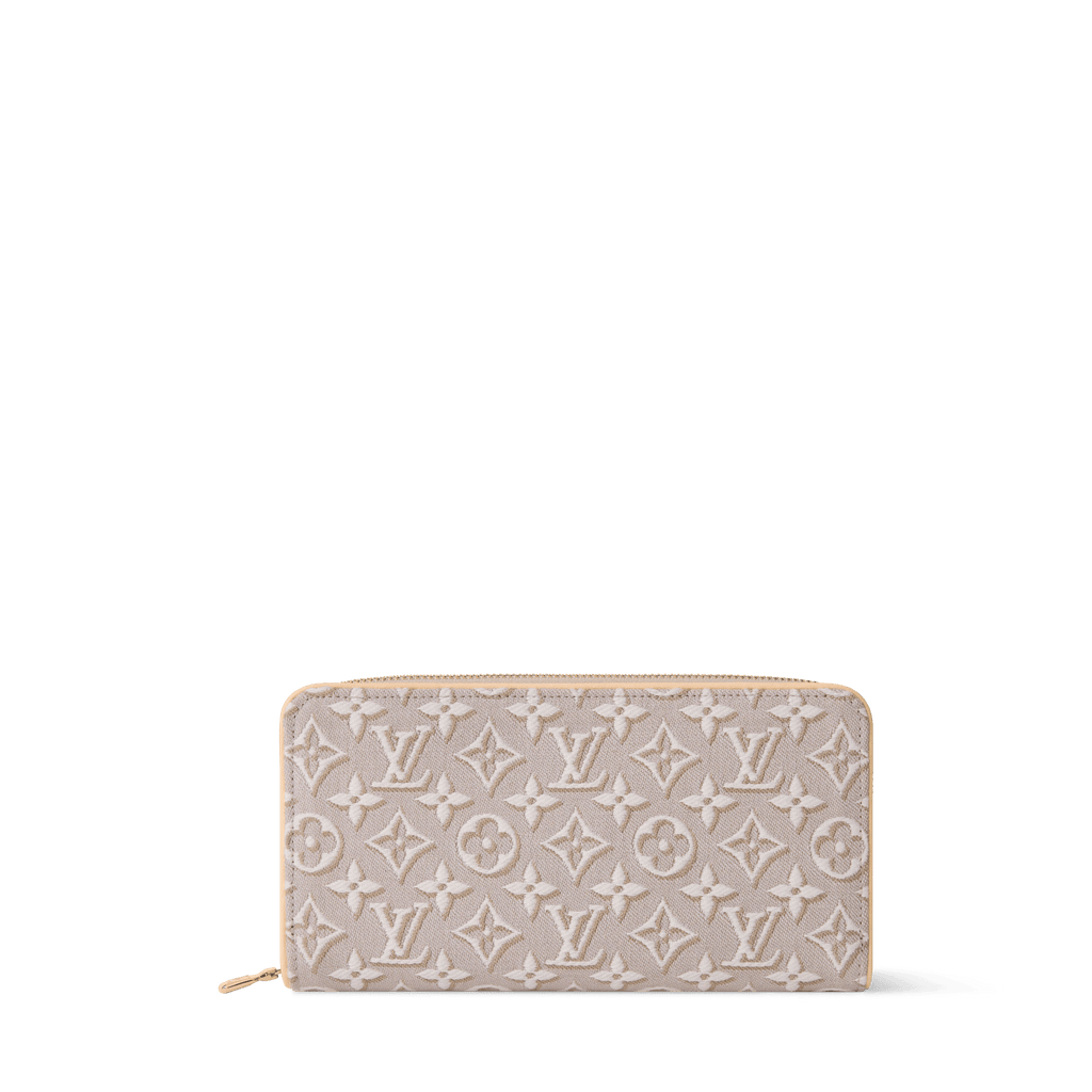 Zippy Monogram Emblème Jacquard Canvas Wallet M29575 For Women