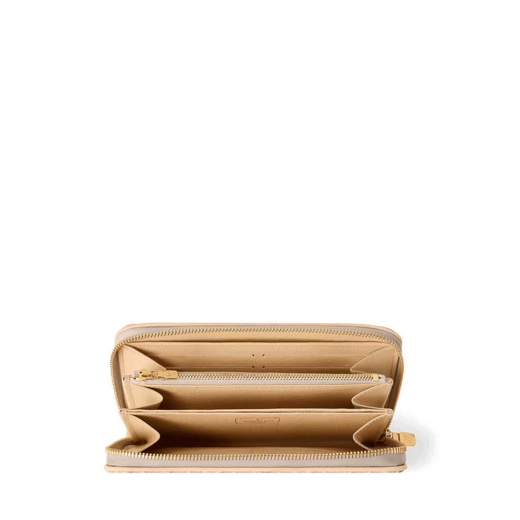 Zippy Monogram Emblème Jacquard Canvas Wallet M29575 For Women