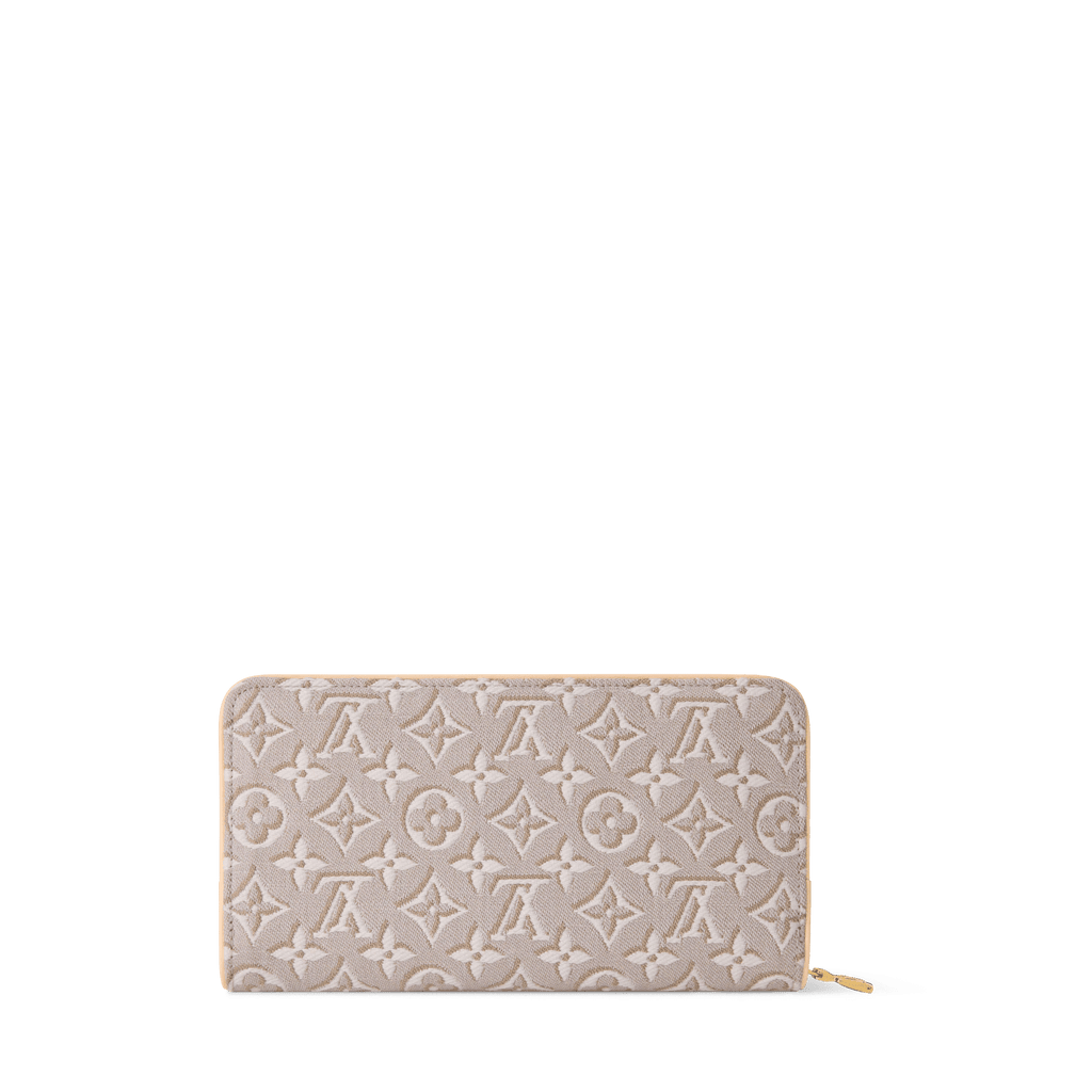 Zippy Monogram Emblème Jacquard Canvas Wallet M29575 For Women