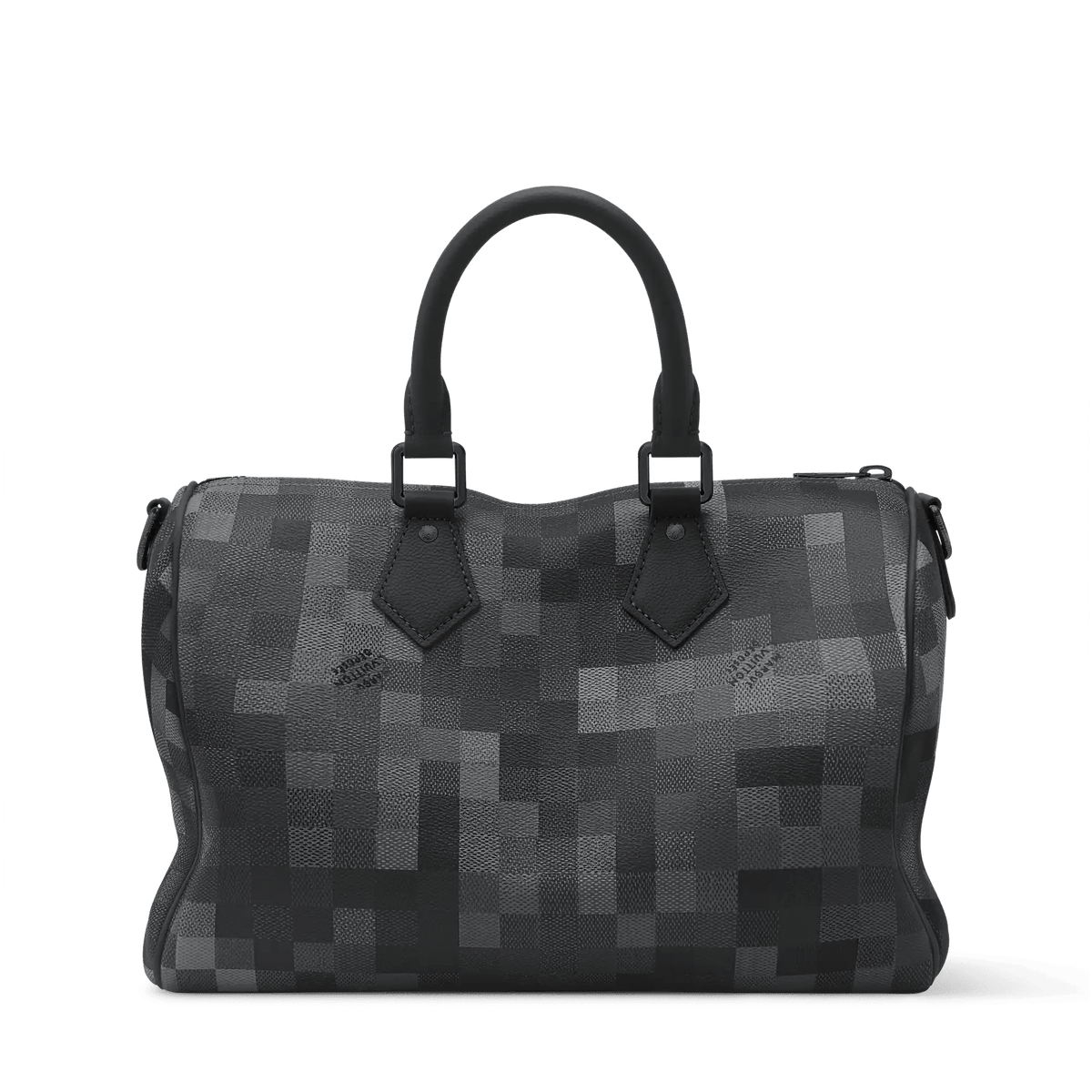 Black Coated Canvas Handbag Design 007 product image 8