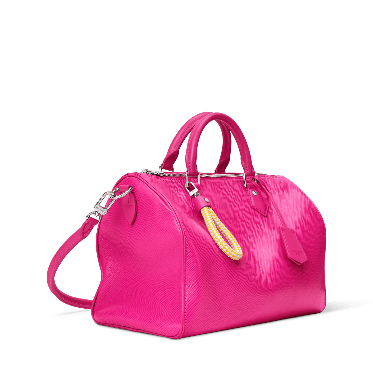 Speedy Soft 30 Rose Miami Epi Leather Handbag M29466 For Women