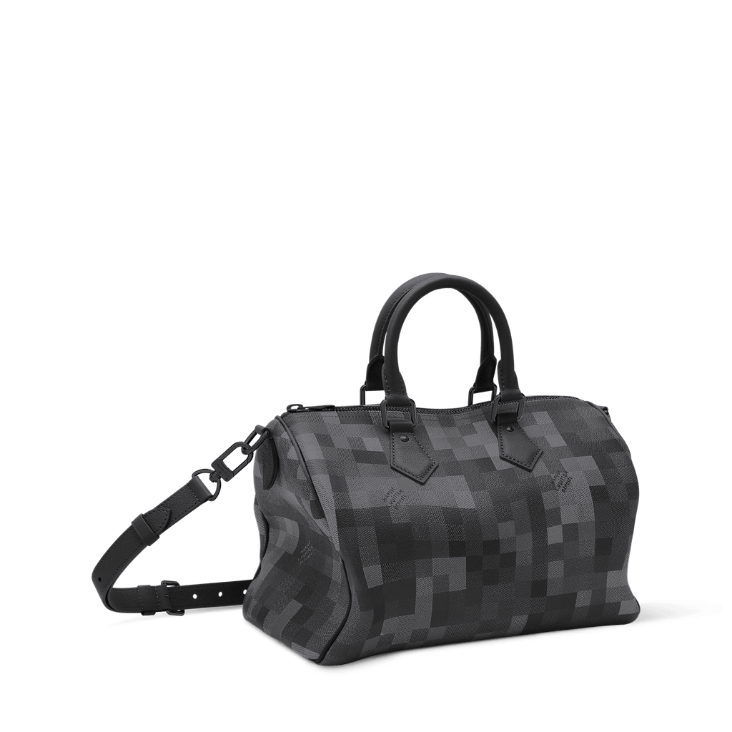 Black Coated Canvas Handbag Design 007 product image 6