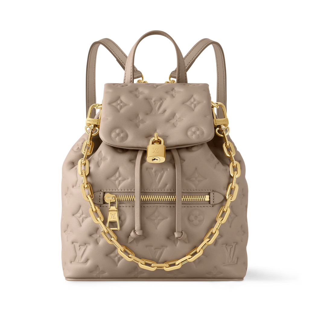 Embossed Lambskin Leather Backpack product image 6