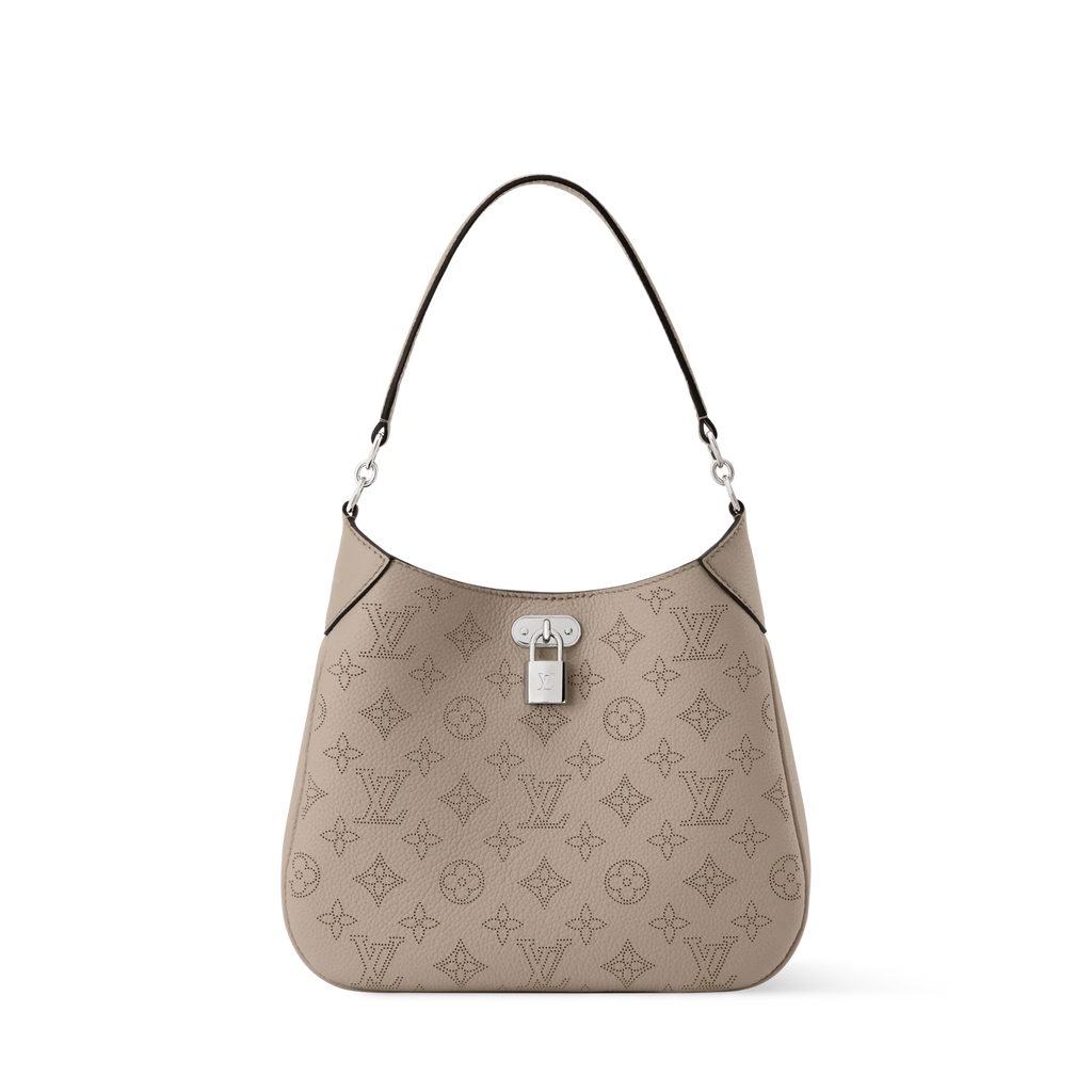 All Around PM Galet Perforated Mahina Calfskin Leather Tote Bag M27336 For Women