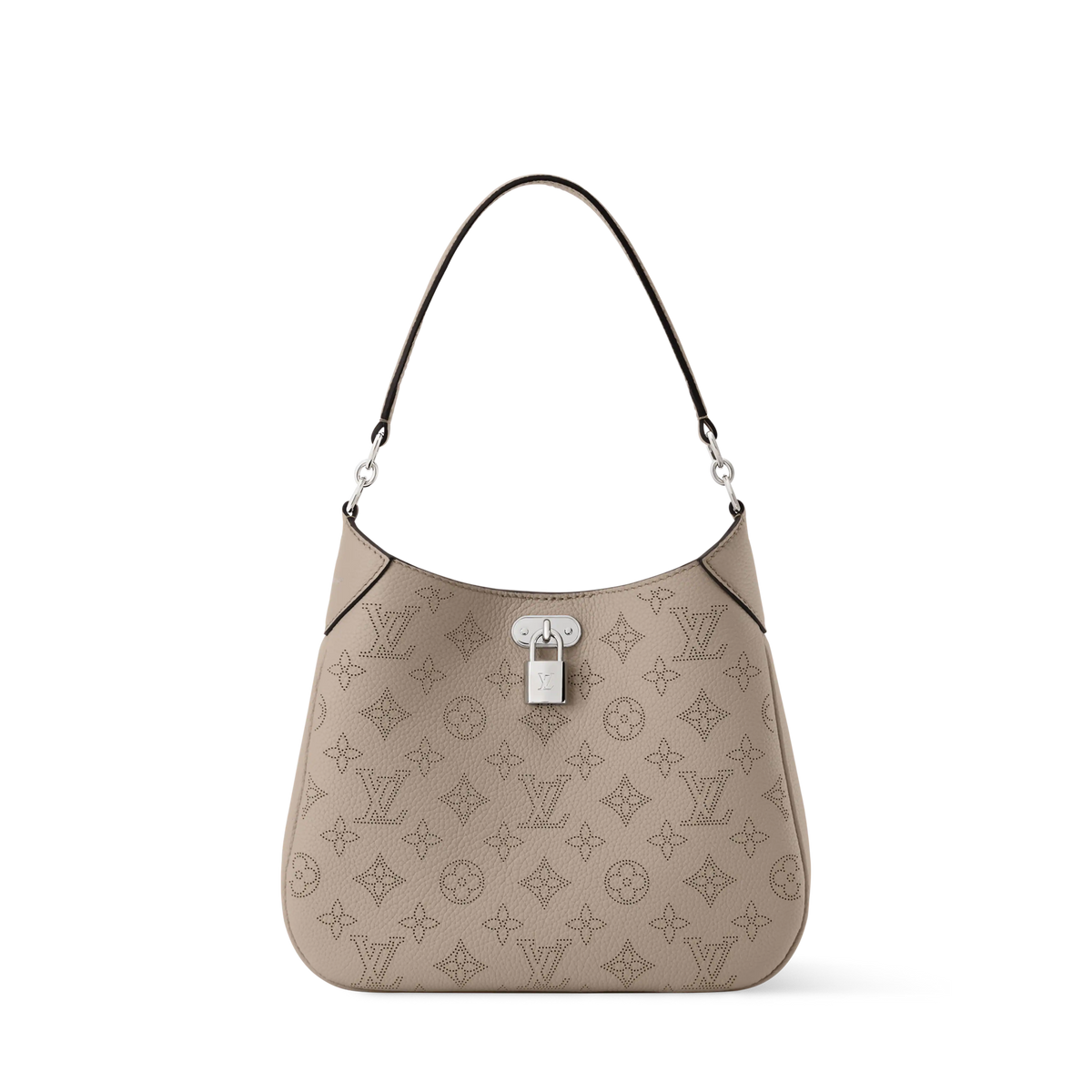 All Around PM Galet Perforated Mahina Calfskin Leather Tote Bag M27336 For Women