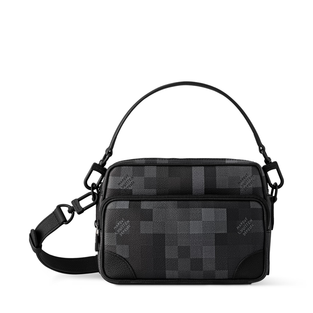 Black Coated Canvas Handbag Design 006 product image 6