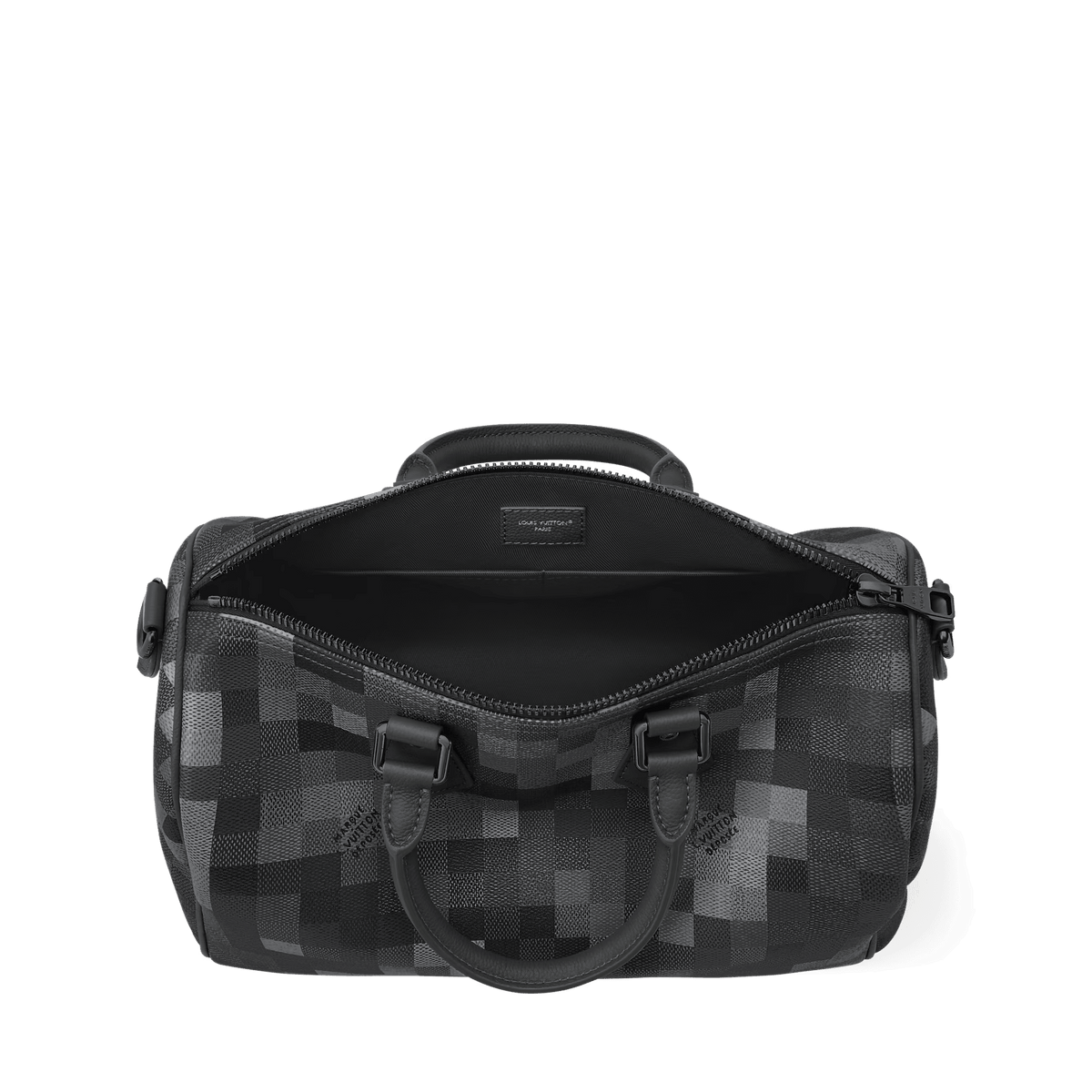Black Coated Canvas Handbag Design 007 product image 7