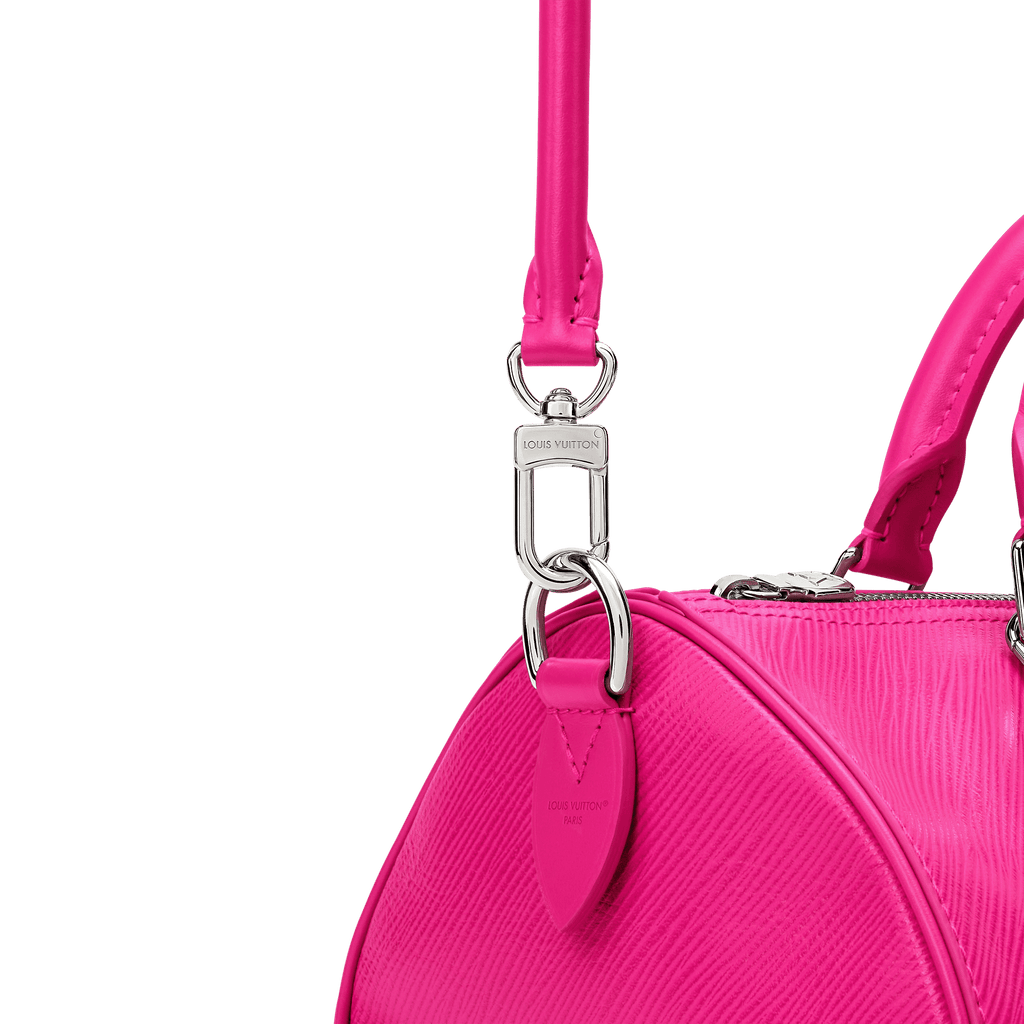 Speedy Soft 30 Rose Miami Epi Leather Handbag M29466 For Women