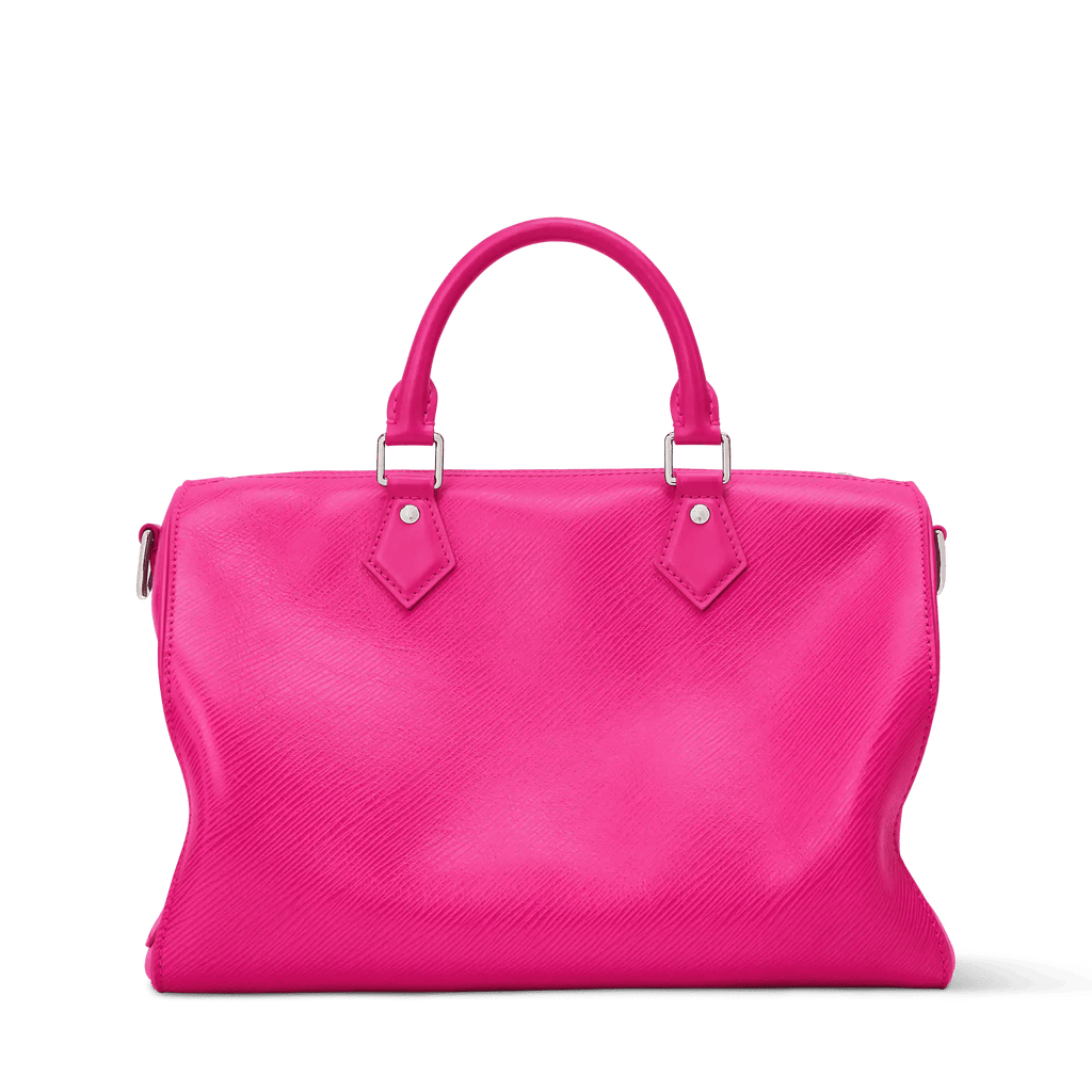 Speedy Soft 30 Rose Miami Epi Leather Handbag M29466 For Women
