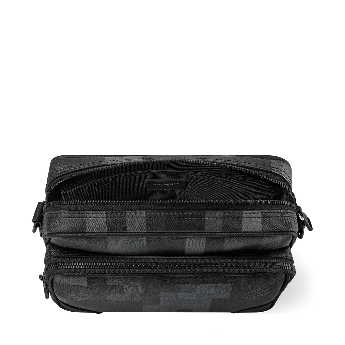 Black Coated Canvas Handbag Design 006 product image 9