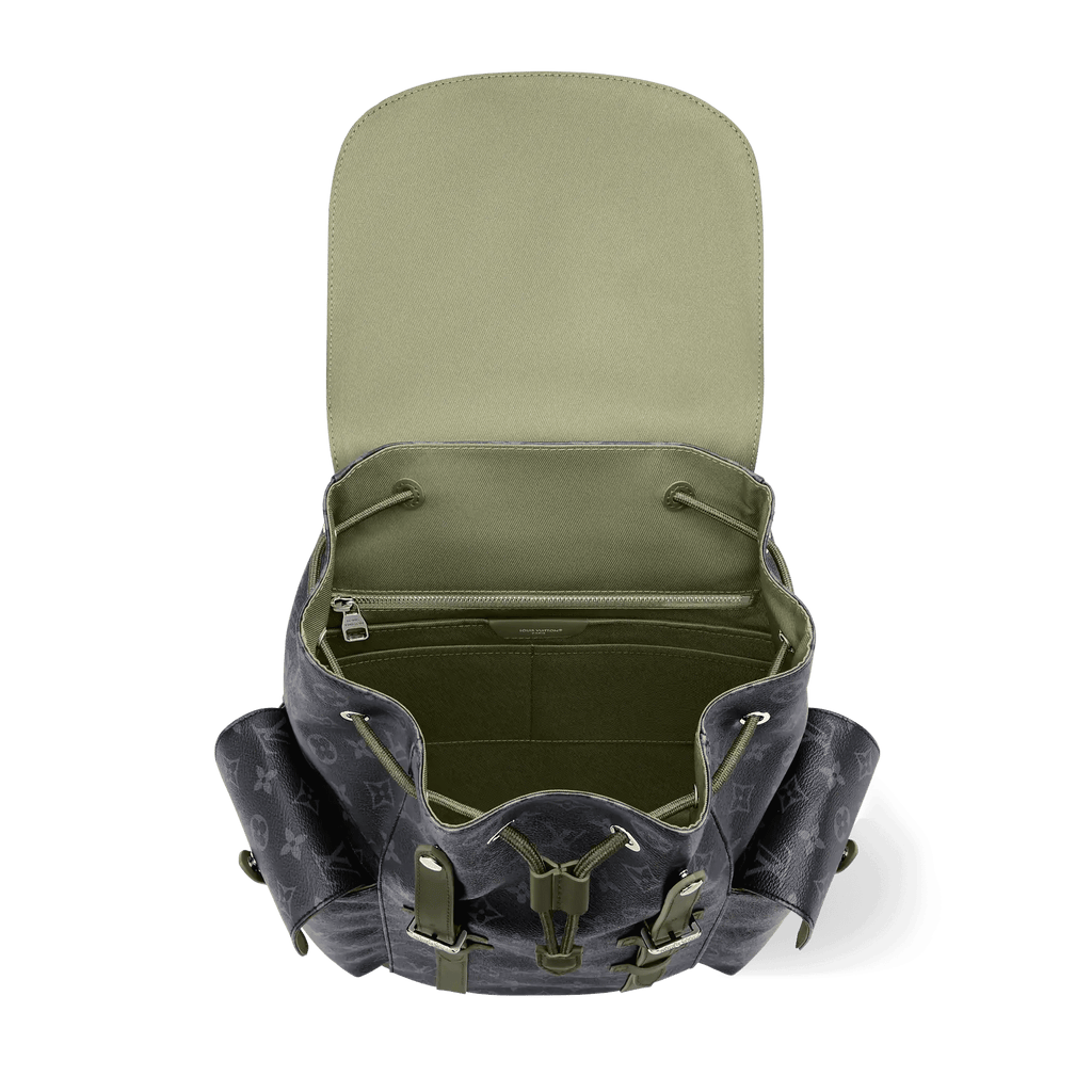 Men's Khaki Coated Canvas Backpack product image 7