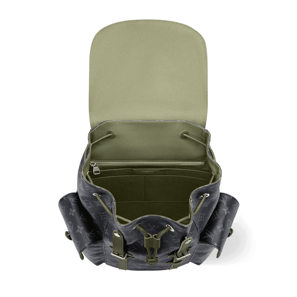 Men's Khaki Coated Canvas Backpack product image 7