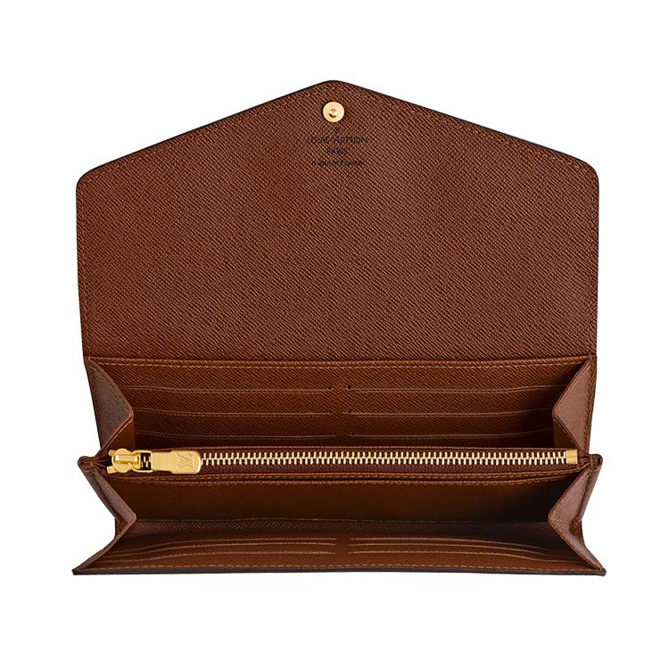 Sarah Monogram Coated Canvas Compact Wallet M60531 For Women