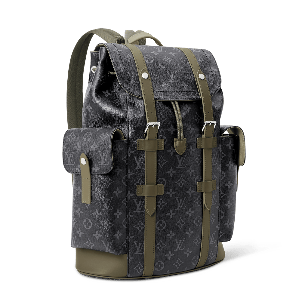 Men's Khaki Coated Canvas Backpack product image 6