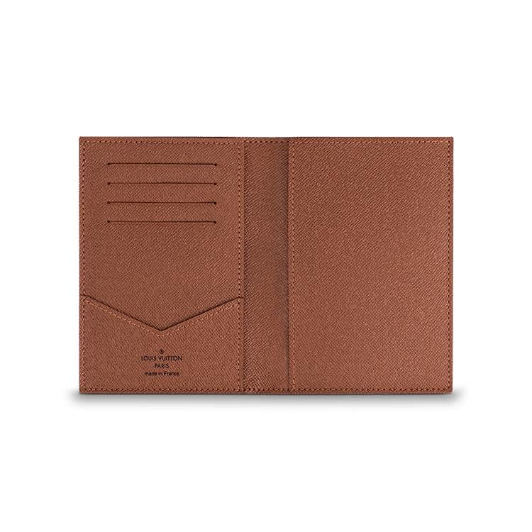 Passport Cover Monogram Coated Canvas Travel Wallet M64502 For Women