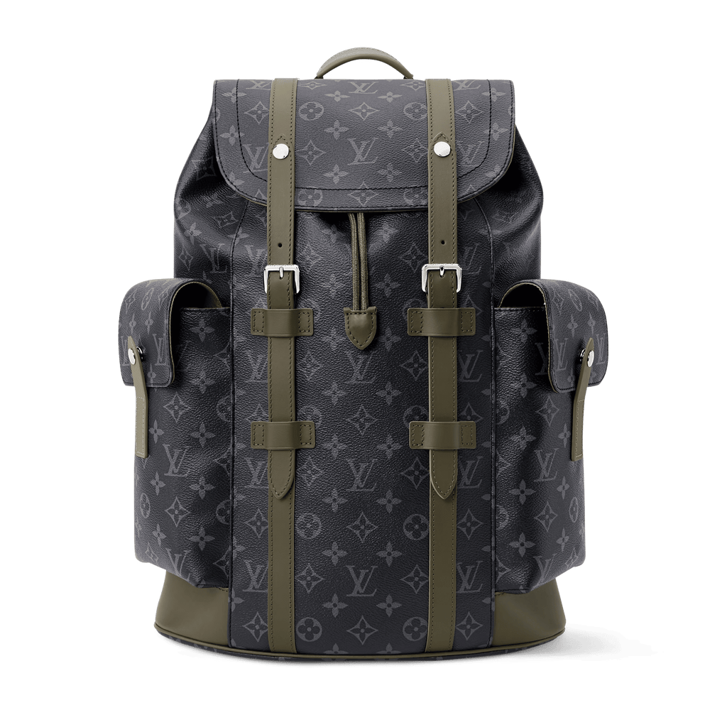 Men's Khaki Coated Canvas Backpack product image 5