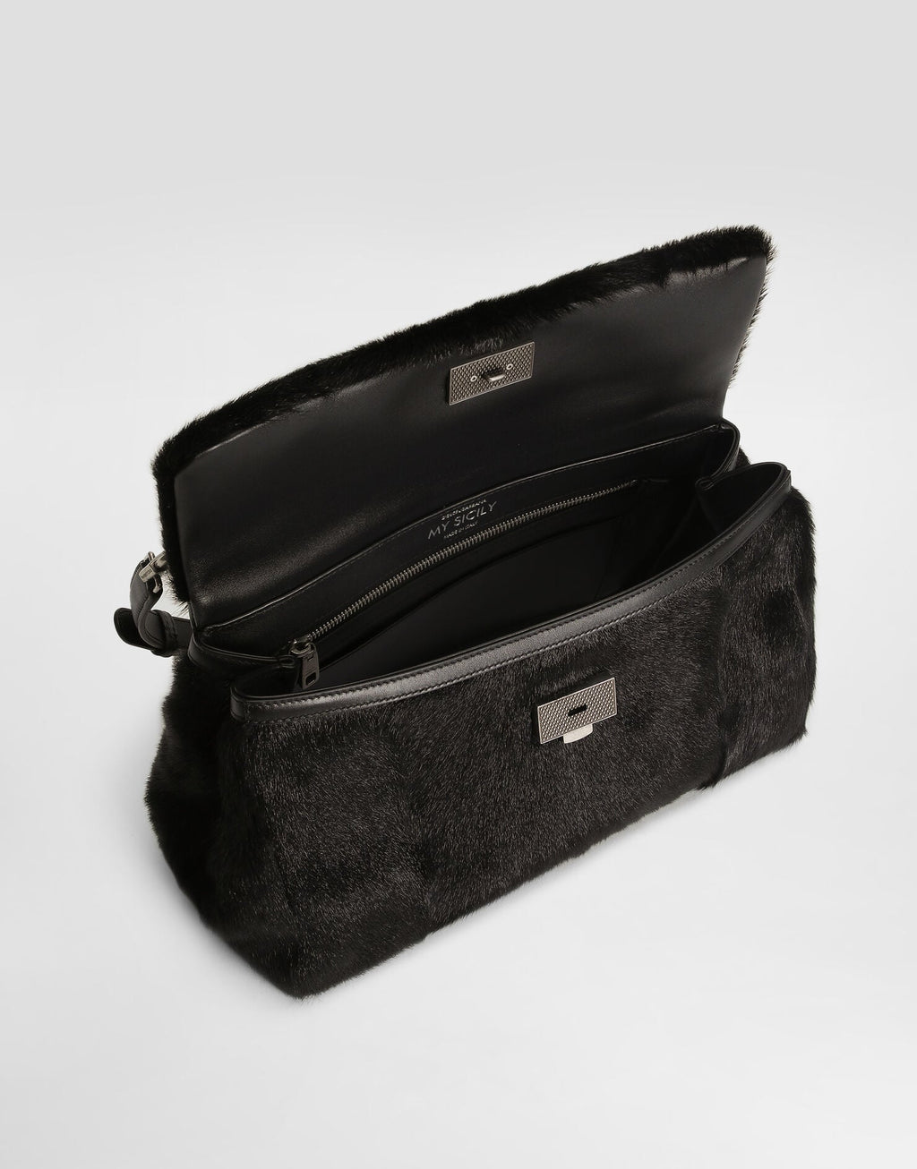 Black Calfskin Handbag Design 002 product image 7