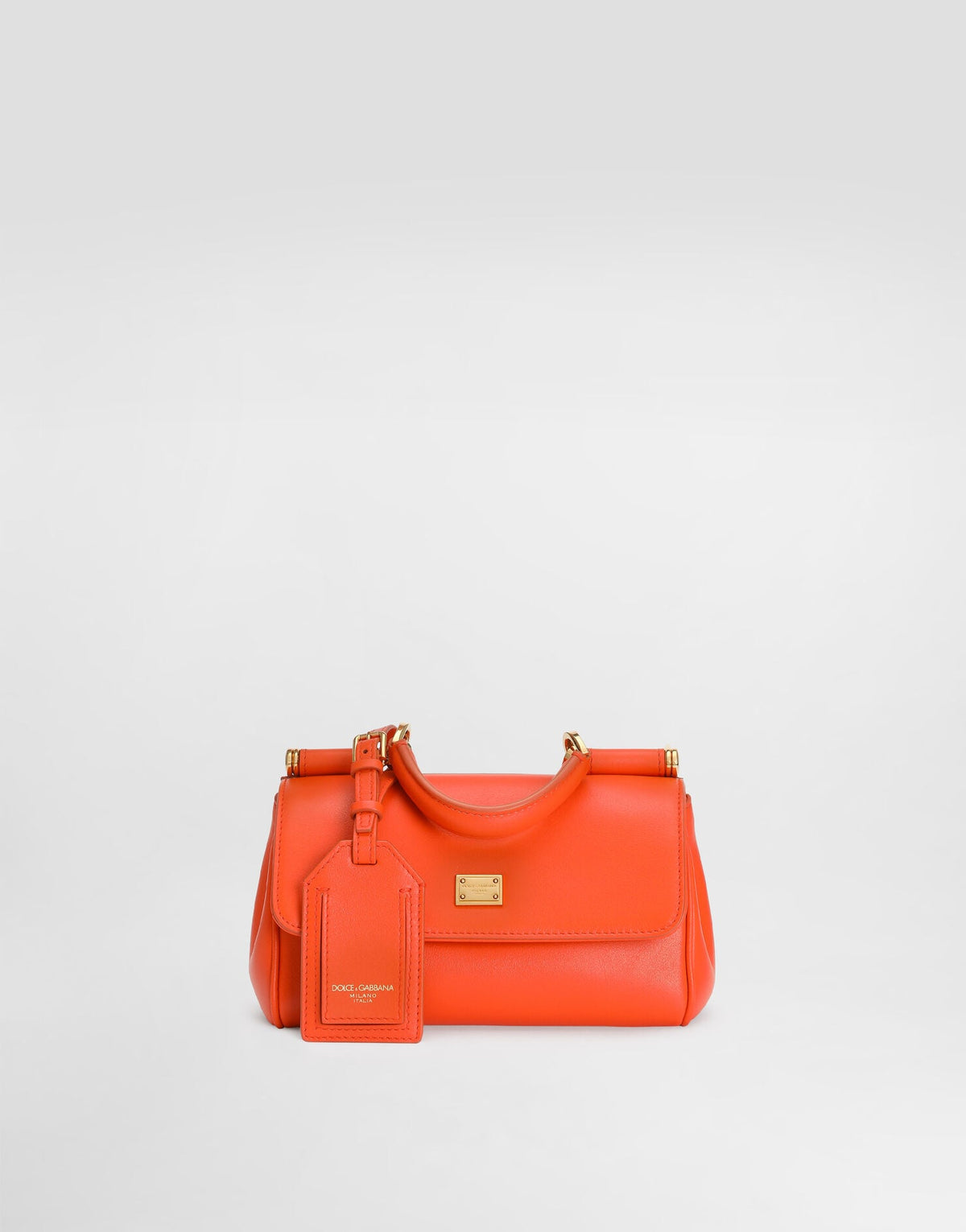 Orange Mini Calfskin Handbag product image 1