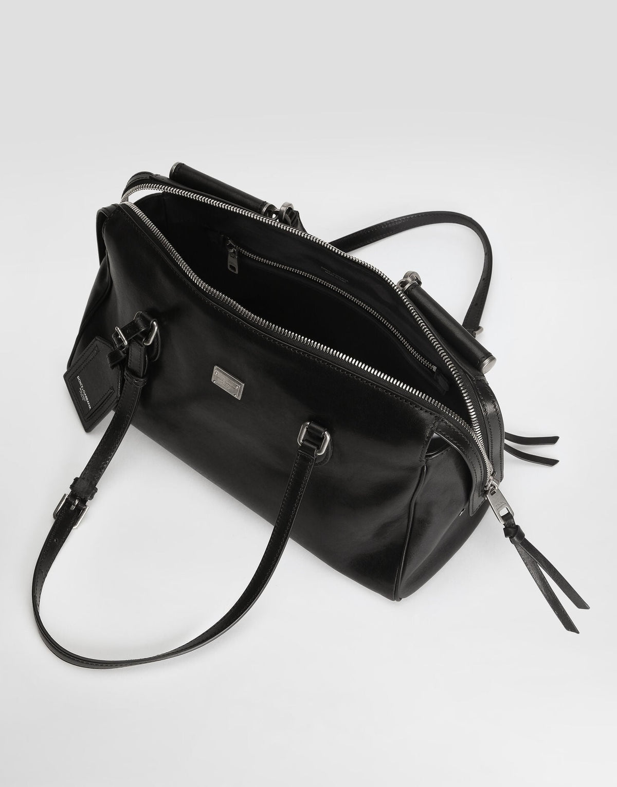 Black Leather Handbag Design 007 product image 5