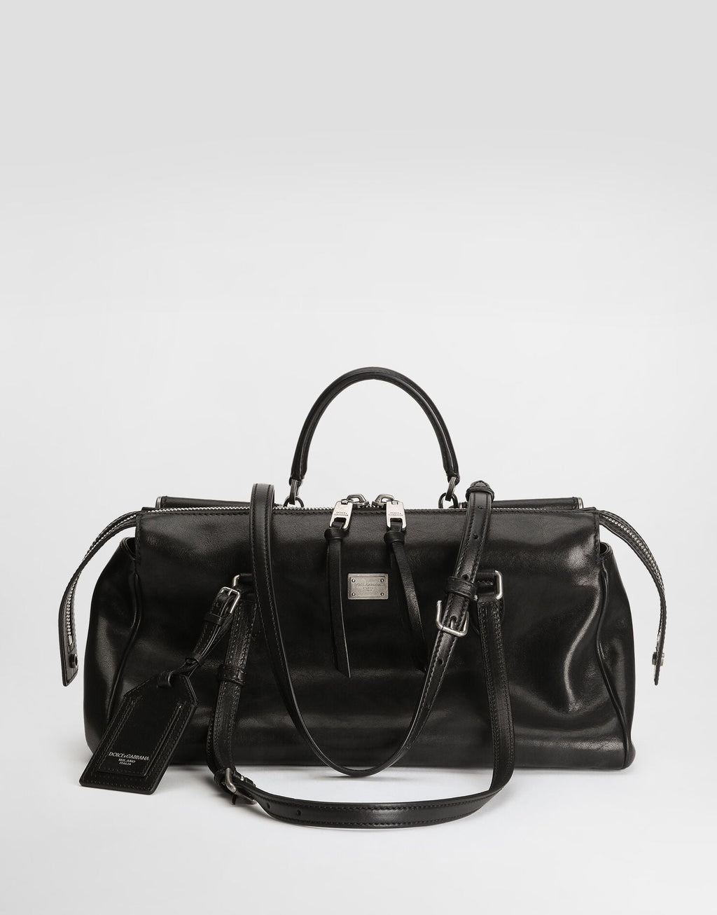 Black Leather Handbag Design 007 product image 1