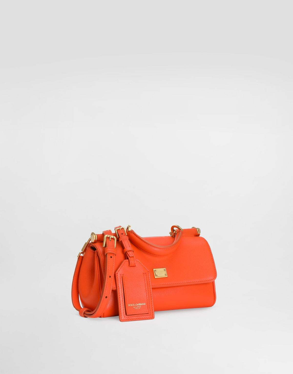 Orange Mini Calfskin Handbag product image 4
