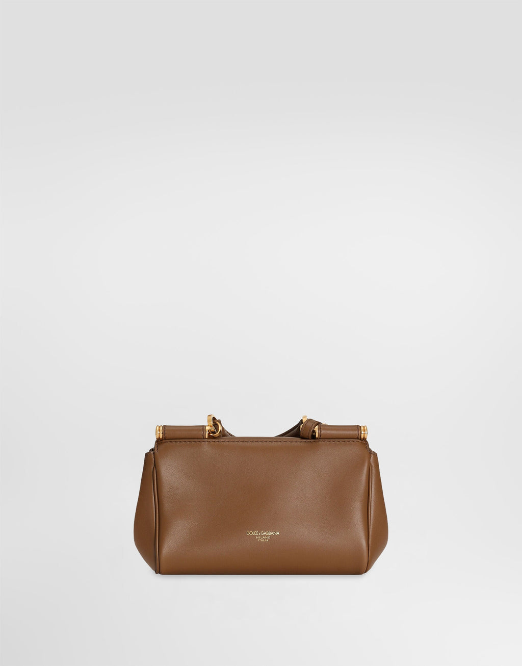 Brown Mini Calfskin Leather Handbag product image 4