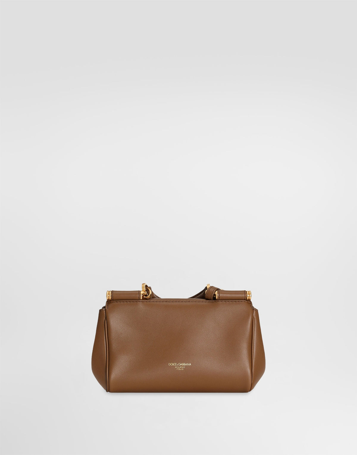 Brown Mini Calfskin Leather Handbag product image 4